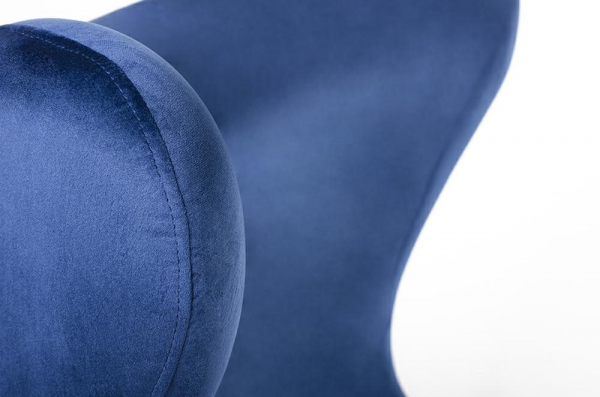 Fotoliu design lux cu taburet Egg Wide Velvet, diverse culori, velur/baza otel crom, HE-066.HM8.OTTO.50 - King [15]