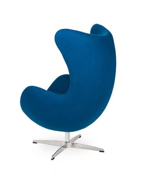 Fotoliu design lux Egg Classic, diverse culori, lana casmir/baza aluminiu, JH-026.CZERWONY.17 - King [10]