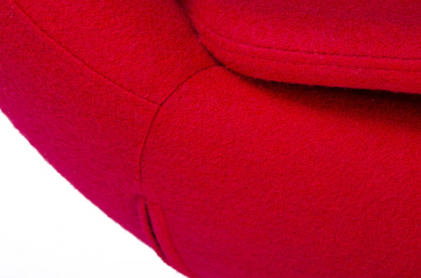 Fotoliu design lux Egg Wide, diverse culori, lana casmir/baza otel crom, HE-066.DARKGREY.27 - King [13]