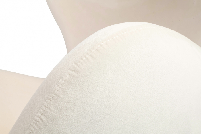 Fotoliu design lux Egg Wide Velvet, diverse culori, velur/otel crom, HE-066.HM8-18.DGREEN - King [55]