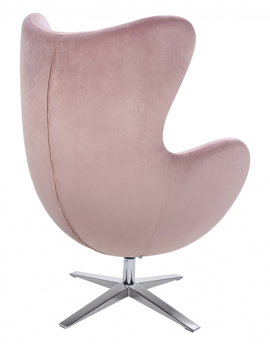 Fotoliu design lux Egg Wide Velvet, diverse culori, velur/otel crom, HE-066.HM8-18.DGREEN - King [62]