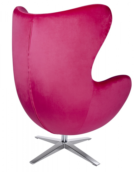 Fotoliu design lux Egg Wide Velvet, diverse culori, velur/otel crom, HE-066.HM8-18.DGREEN - King [20]