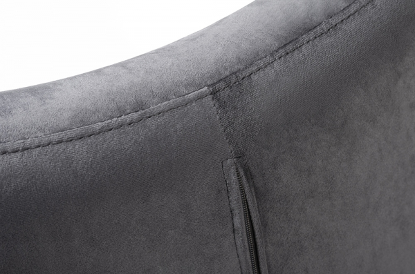 Fotoliu design lux Egg Wide Velvet, diverse culori, velur/otel crom, HE-066.HM8-18.DGREEN - King [8]