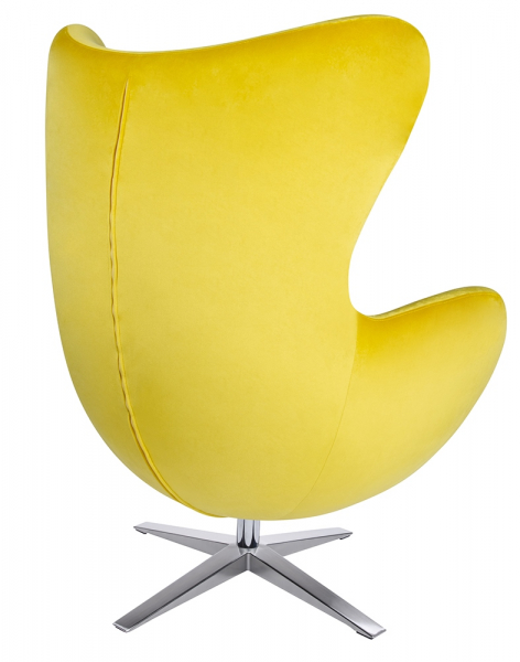 Fotoliu design lux Egg Wide Velvet, diverse culori, velur/otel crom, HE-066.HM8-18.DGREEN - King [33]