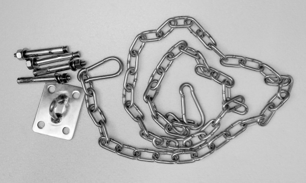 Fotoliu design lux tip bula suspendata tavan Bubble, diverse culori, piele ecologica/acril, JH-200.BLACKPU - King [6]