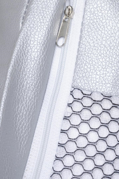 Fotoliu design tip bula rotativ Bubble Stand II, diverse culori, piele ecologica/cadru otel cromat, JH-200-2.WHITEPUW - King [13]