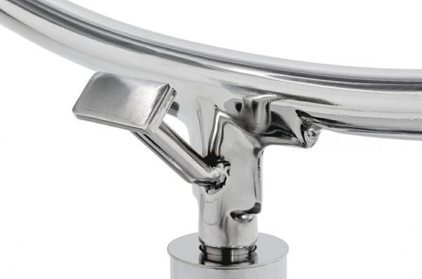 Fotoliu design tip bula rotativ Bubble Stand II, diverse culori, lana casmir/cadru otel cromat, JH-200-2.13W - King [11]