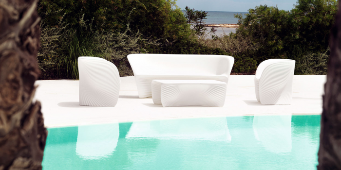 Fotoliu exterior iluminare LED Biophilia, diverse finisaje, 65x91x76 cm, design modern, 59002DY - Vondom [7]