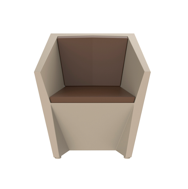 Fotoliu exterior iluminare LED Faz, design modern forme geometrice, 54015 - Vondom [4]