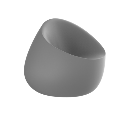 Fotoliu exterior iluminare LED Stone, diverse finisaje, 88x81x78 cm, design modern, 55006Y - Vondom [4]