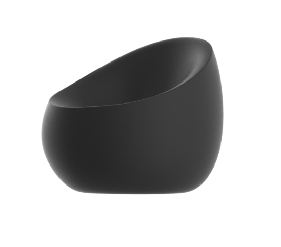Fotoliu exterior iluminare LED Stone, diverse finisaje, 88x81x78 cm, design modern, 55006Y - Vondom [3]