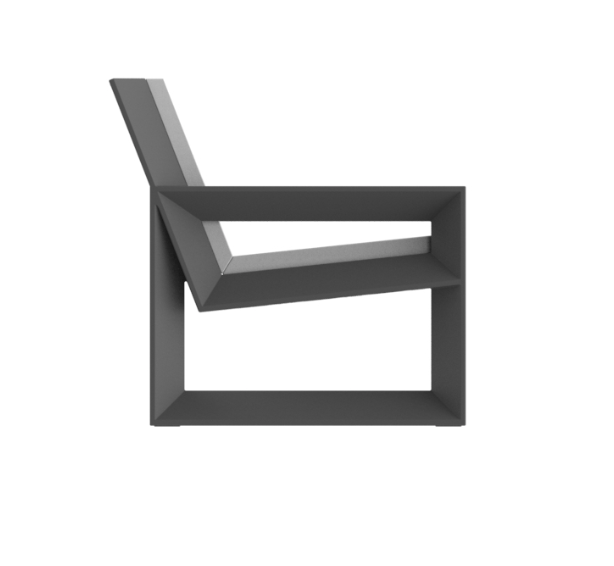 Fotoliu exterior premium Frame 82x82x80 cm, polipropilena, diverse culori, 54088F - Vondom [4]