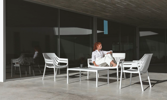 Fotoliu exterior premium Spritz, 70x66x82 cm, policarbonat injectat cu fibra de sticla, 56024 - Vondom [8]