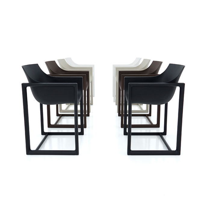 Fotoliu exterior premium WALL-STREET, polipropilena injectata cu fibra de sticla, 65006 - Vondom [5]
