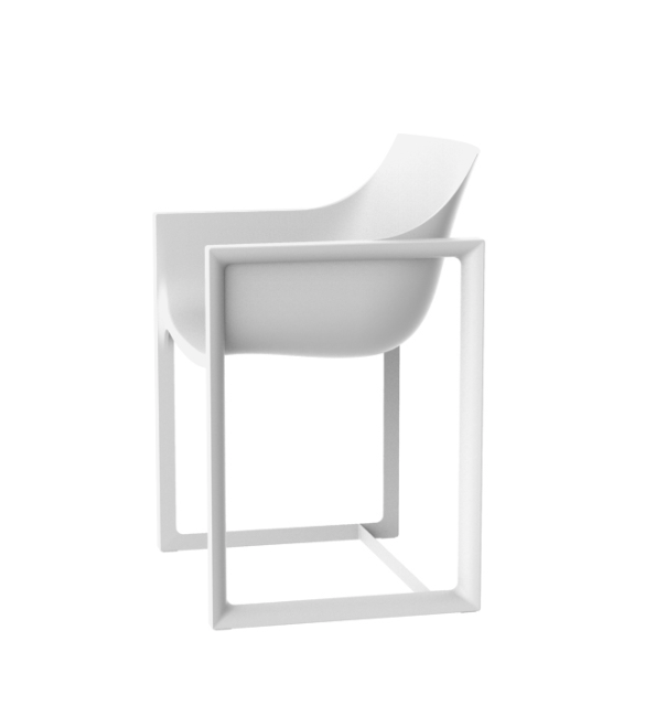 Fotoliu exterior premium WALL-STREET, polipropilena injectata cu fibra de sticla, 65006 - Vondom [2]