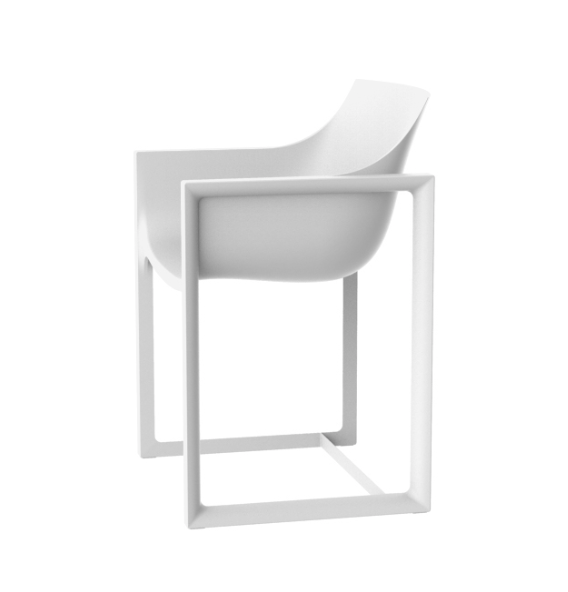 Fotoliu exterior premium WALL-STREET, polipropilena injectata cu fibra de sticla, 65006 - Vondom [7]