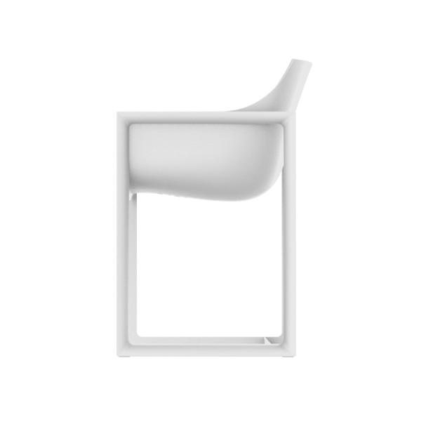 Fotoliu exterior premium WALL-STREET, polipropilena injectata cu fibra de sticla, 65006 - Vondom [3]