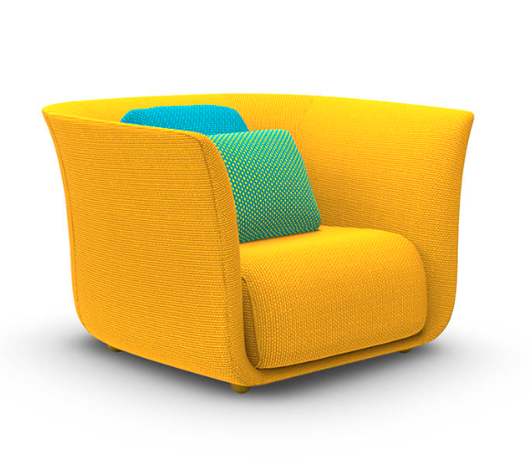 Fotoliu exterior Suave, 114x95x71 cm, tesatura polipropilena, design modern, 67014 - Vondom [2]