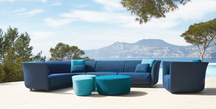 Fotoliu exterior Suave, 114x95x71 cm, tesatura polipropilena, design modern, 67014 - Vondom [11]