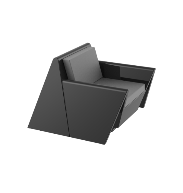 Fotoliu gradina/terasa iluminare LED Rest, 110x105x74 cm, polipropilena, diverse culori, 53001L - Vondom [2]