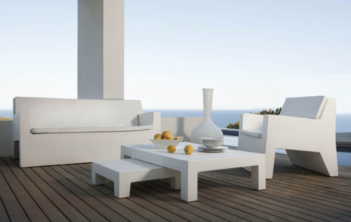 Fotoliu gradina/terasa Jut 82x80x80 cm, polipropilena, diverse culori, 44401 - Vondom [6]