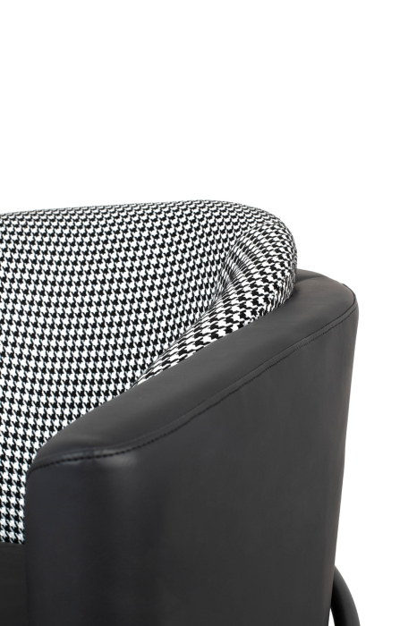Fotoliu Gubi 75x85x80 cm, Metal Negru - King Home [6]