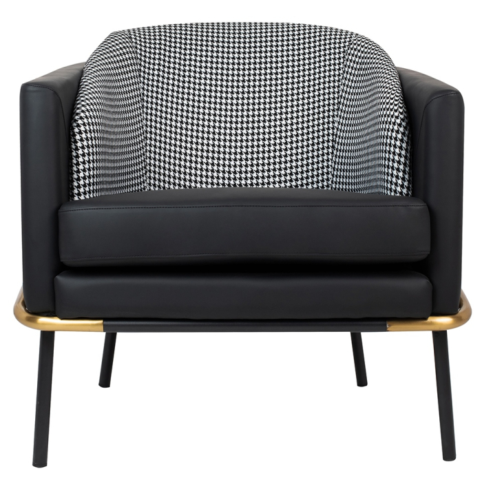 Fotoliu Gubi 75x85x80 cm, Metal Negru - King Home [4]