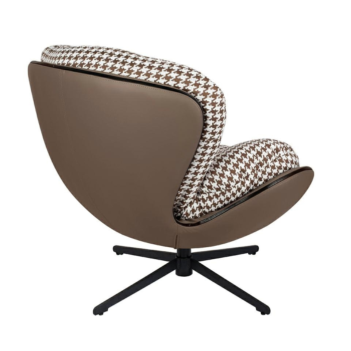 Fotoliu Hippo 97x95x90 cm, Maro - King Home [3]