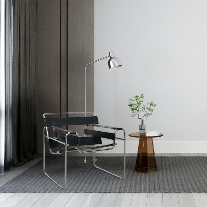 Fotoliu Ivan 83x77x79,5 cm, Piele Ecologică Negru - King Home [11]