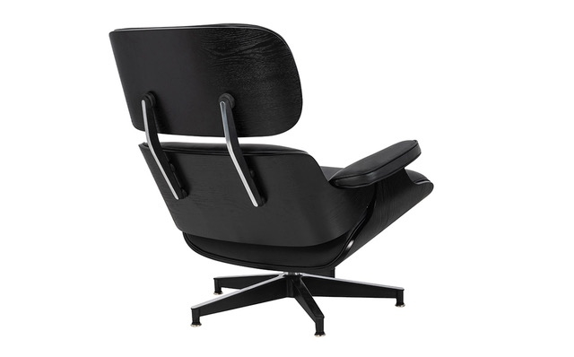 Fotoliu Lounge Hm 85x82x84 cm, Negru Vopsit Prin Pulbere Negru Mat - King Home [2]