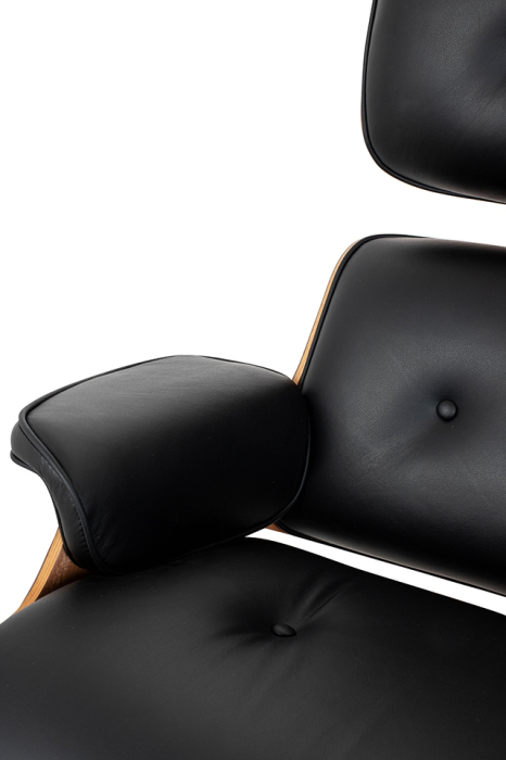 Fotoliu Lounge Hm Xl 84,5x81x91 cm, Negru - King Home [3]