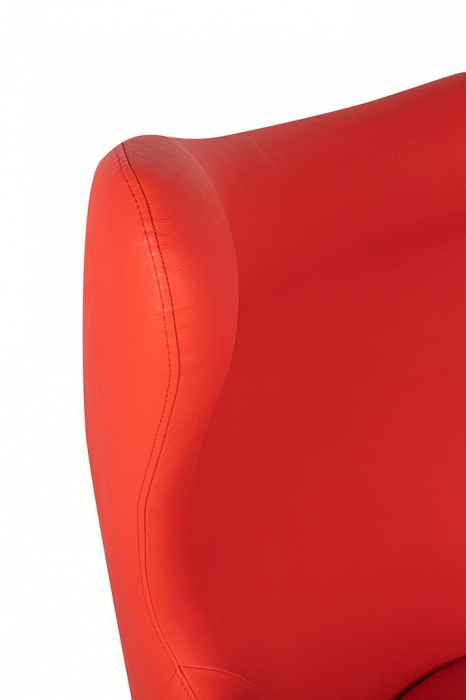 Fotoliu lux Egg Wide piele ecologica diverse culori- baza rotativa cromata, HE-066.P584.71 - King [66]