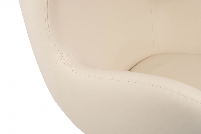 Fotoliu lux Egg Wide piele ecologica diverse culori- baza rotativa cromata, HE-066.P584.71 - King [31]