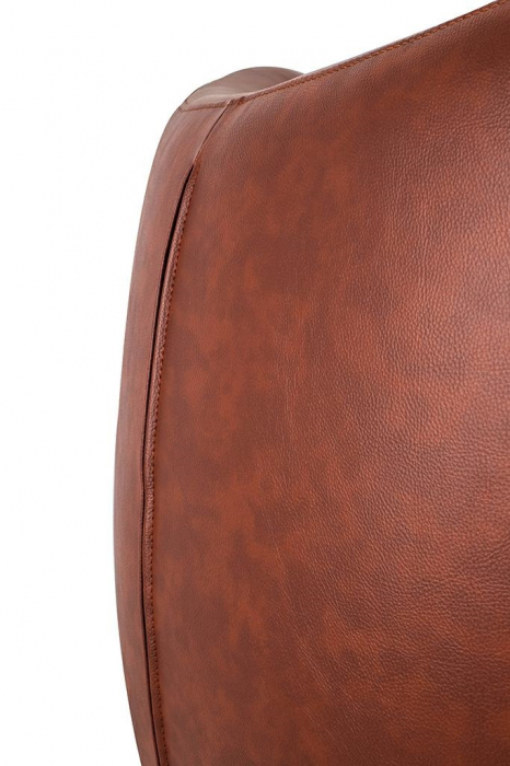 Fotoliu lux Egg Wide piele ecologica diverse culori- baza rotativa cromata, HE-066.P584.71 - King [56]