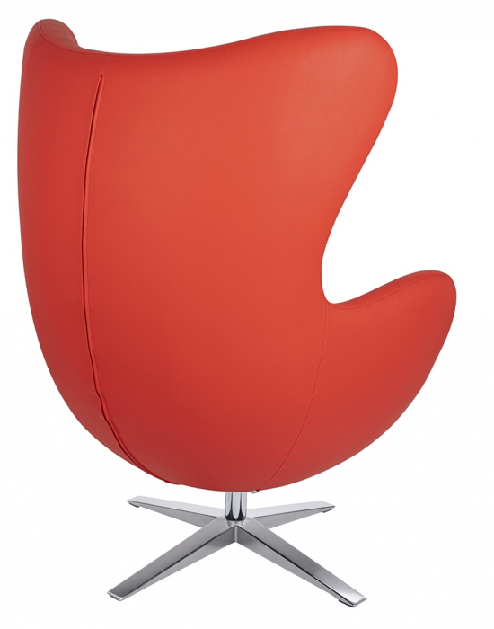 Fotoliu lux Egg Wide piele ecologica diverse culori- baza rotativa cromata, HE-066.P584.71 - King [63]