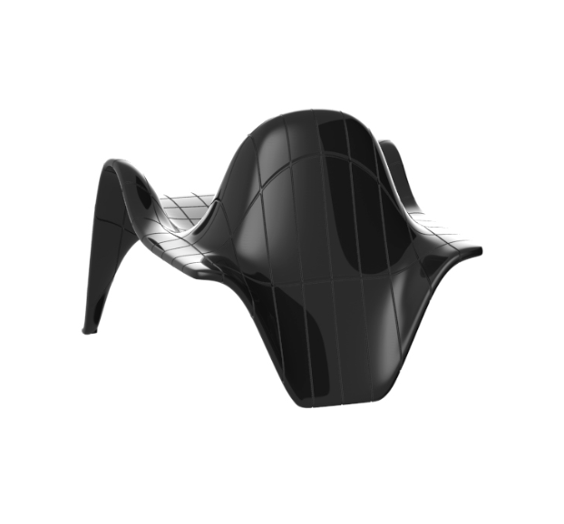 Fotoliu modern exterior F3 75x90x68 cm, polipropilena, diverse culori, 60001 - Vondom [2]