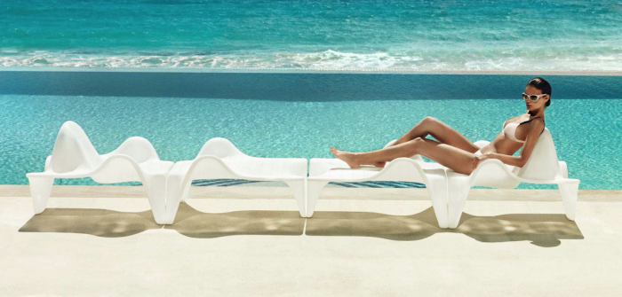 Fotoliu modern exterior F3 75x90x68 cm, polipropilena, diverse culori, 60001 - Vondom [5]