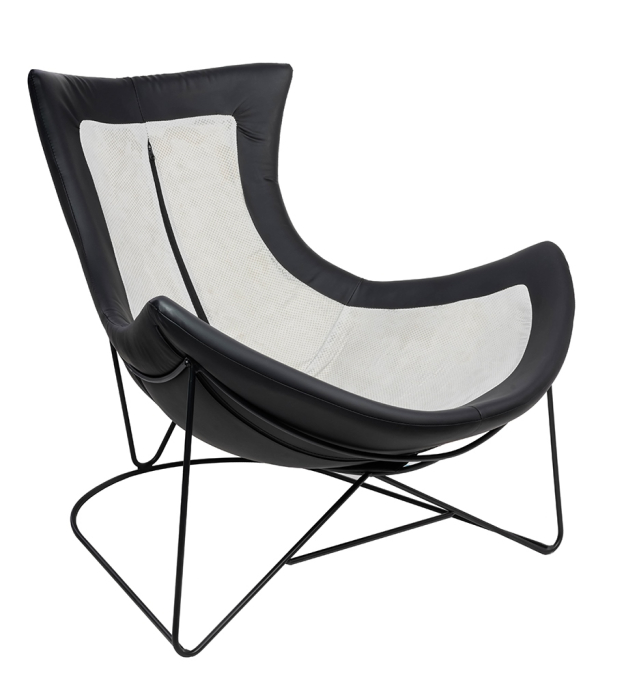 Fotoliu Otilia Stand Velvet 90x100x90 cm, Gri Închis - King Home [2]