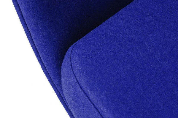 Fotoliu pivotant sfera design lux Ball, casmir/fibra de sticla, rosu/negru/albastru, JH-066.CZERWONY - King [10]
