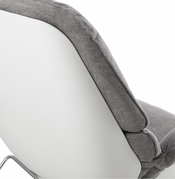 Fotoliu balansoar gri modern Polochon cu perne moi detasabile, design modern, AC01290LG - Kokoon [8]