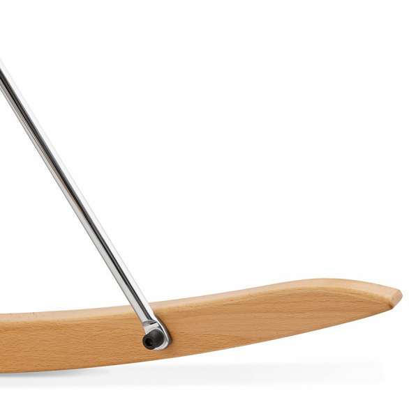 Fotoliu balansoar gri modern Polochon cu perne moi detasabile, design modern, AC01290LG - Kokoon [11]