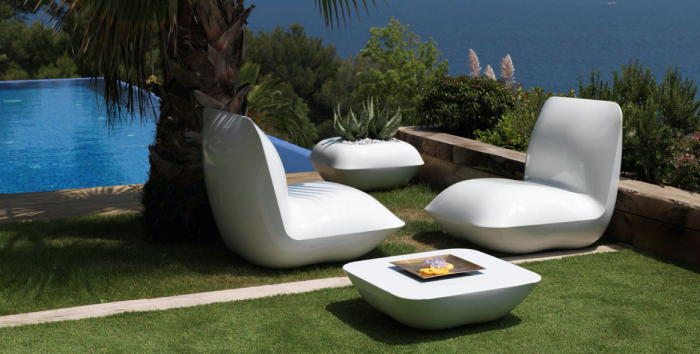 Fotoliu premium exterior in forma de perna Pillow 82x94x75 cm, iluminare LED, 55001 - Vondom [8]
