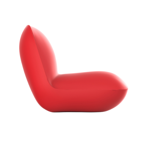 Fotoliu premium exterior in forma de perna Pillow 82x94x75 cm, iluminare LED, 55001 - Vondom [3]