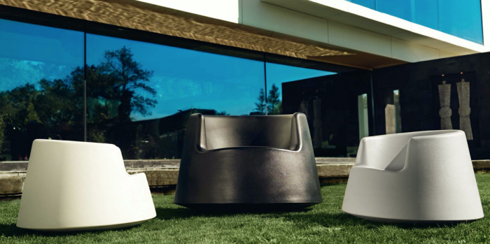 Fotoliu premium exterior Roulette kids 69x69x49 cm, baza rotunjita, diverse culori, 661005F - Vondom [5]