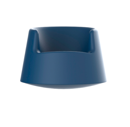 Fotoliu premium exterior Roulette kids 69x69x49 cm, baza rotunjita, diverse culori, 661005F - Vondom [4]