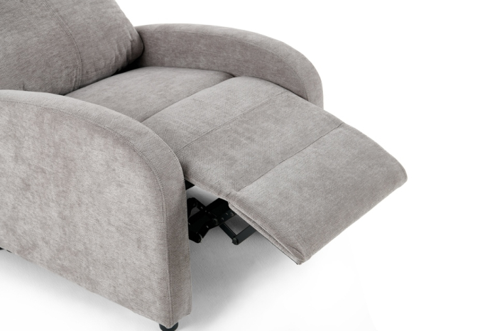 Fotoliu Relax Premium 67x80x100 cm, Gri Deschis - King Home [4]