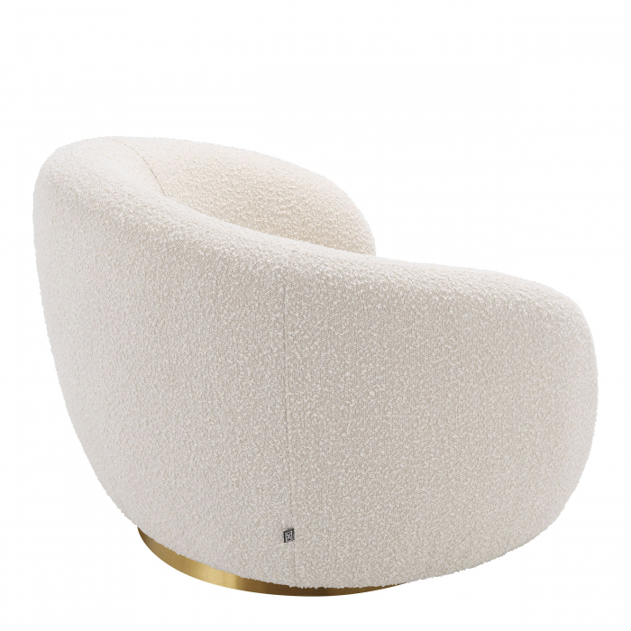   Scaun rotativ Brice bouclé crem 114429 EICHHOLTZ [3]