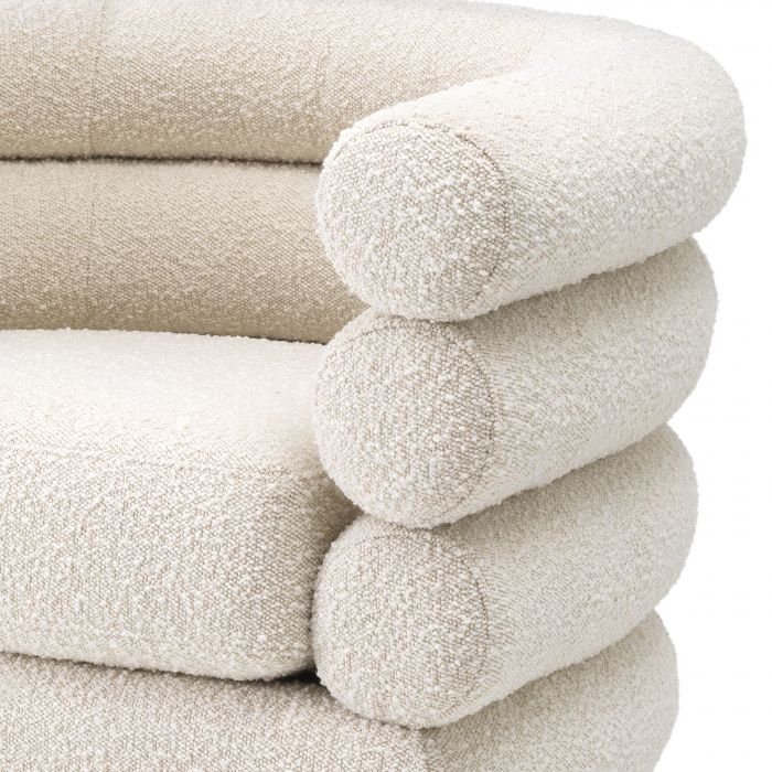   Scaun rotativ Maguire bouclé crem 113939 EICHHOLTZ [5]