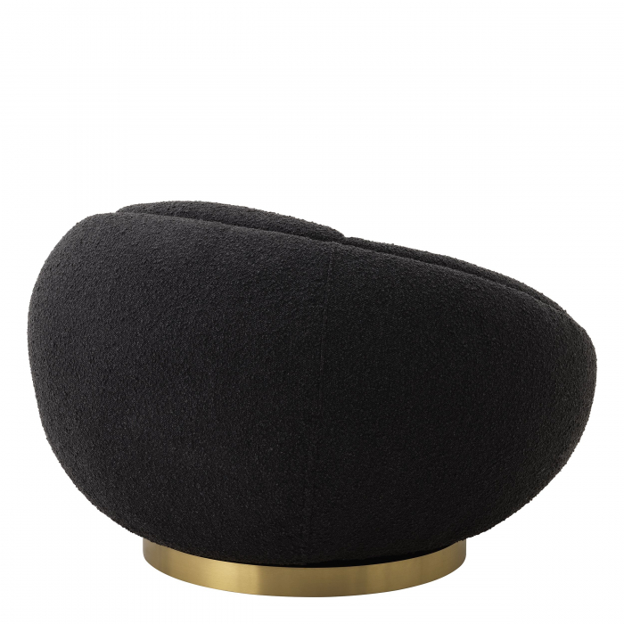   Scaun rotativ Bollinger bouclé crem 114819 EICHHOLTZ [10]