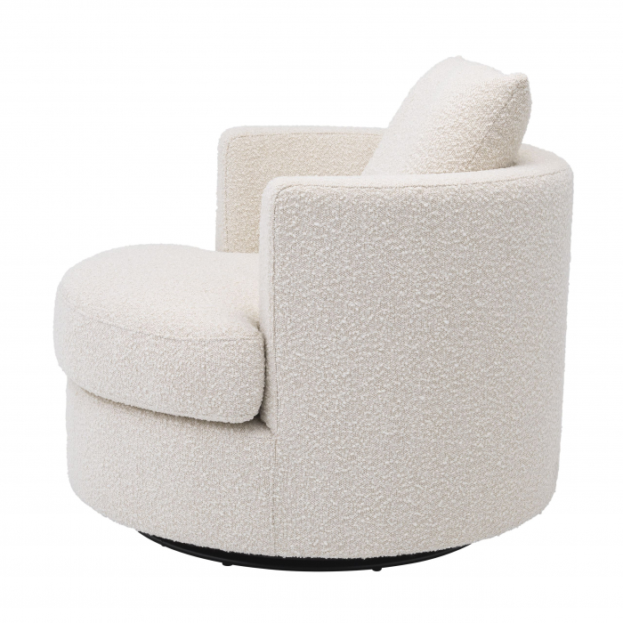   Scaun rotativ Felix bouclé crem 113960 EICHHOLTZ [4]